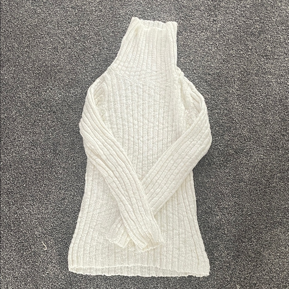 Maurices Cream Turtleneck Sweater